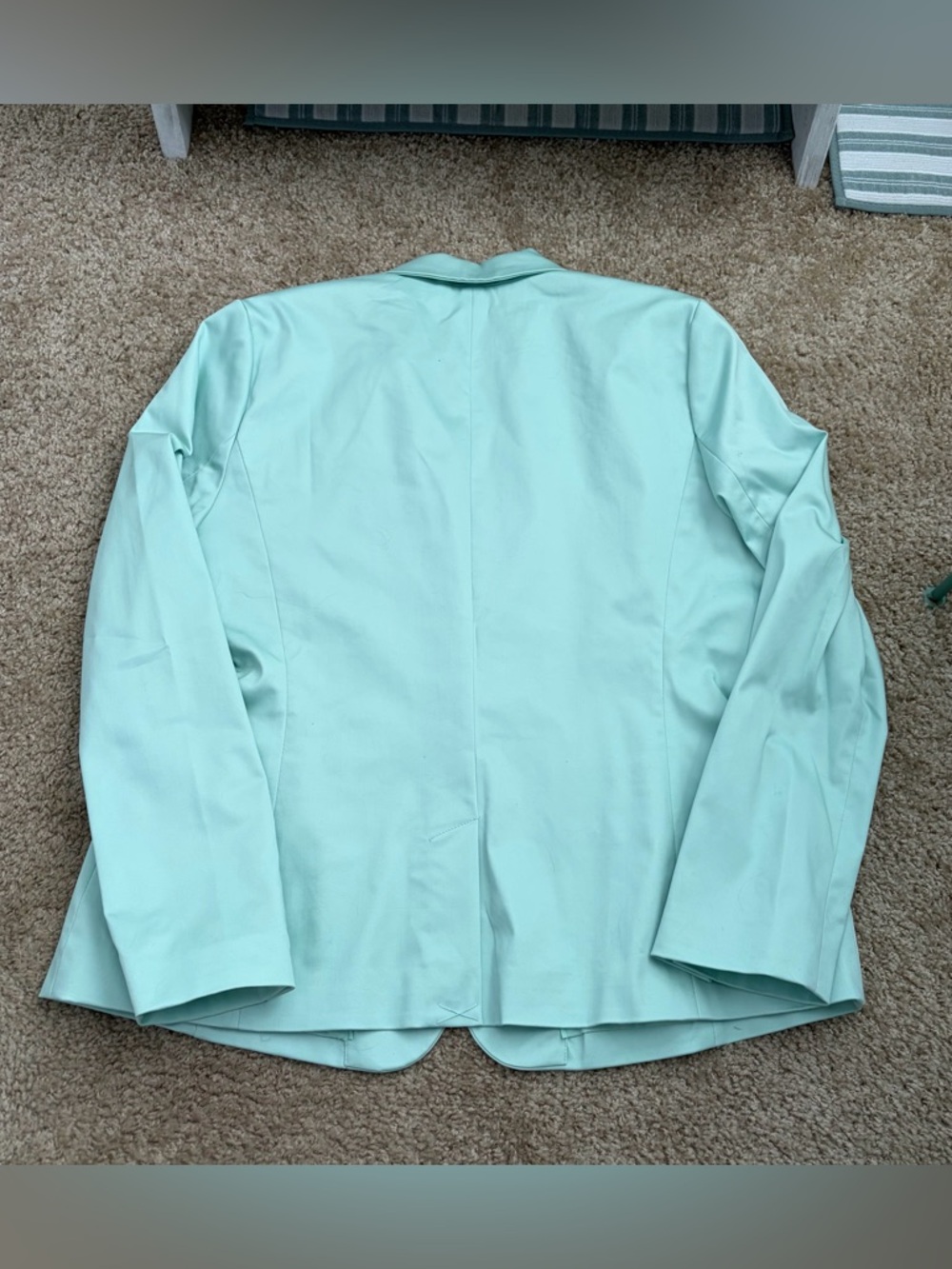 NWT Liz Claiborne Mint Green Kate Single-Button Blazer - Picture 5 of 5